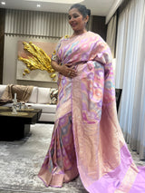 Radiance of Sona Rupa in Pure Katan Silk