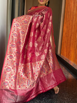 Timeless Splendor in Tissue Ektara Silk