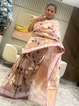 A Subtle Weave in Dusty Pink Kota Doria