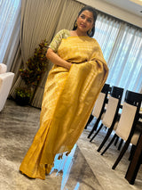 A Silk Brocade Story in Meenakari and Kaduwa Weave