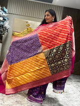 A Celebration of Craftsmanship: Rangkaat Kaduwa Weave Katan Silk Dupatta