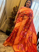 A Saree Beyond Compare: Mushroo Katan Silk with Kaduwa Weave