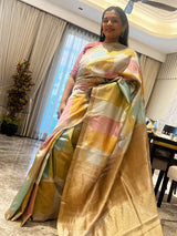 The Timeless Craftsmanship of Rangkaat Katan Silk Saree