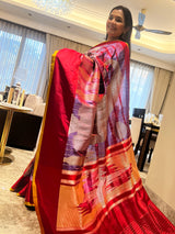 A Saree Beyond Compare: Mushroo Katan Silk with Kaduwa Weave