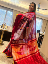 A Saree Beyond Compare: Mushroo Katan Silk with Kaduwa Weave