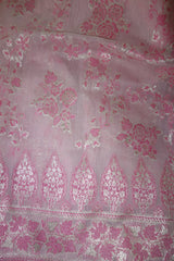 Pink Cotton Kani saree - Kashmir Collection - sohum sutras