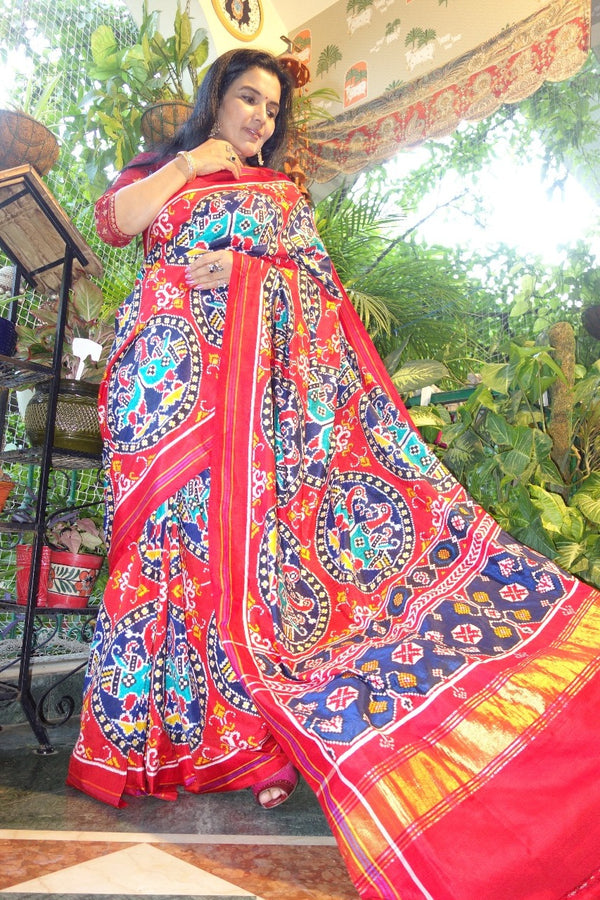 Multicolored Patan Patola